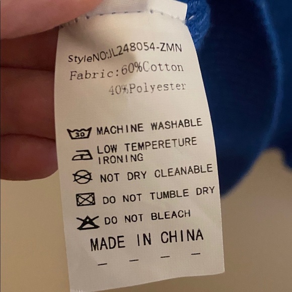 NWT Amazon Brand long sleeve Henley sweater size M - Picture 10 of 10